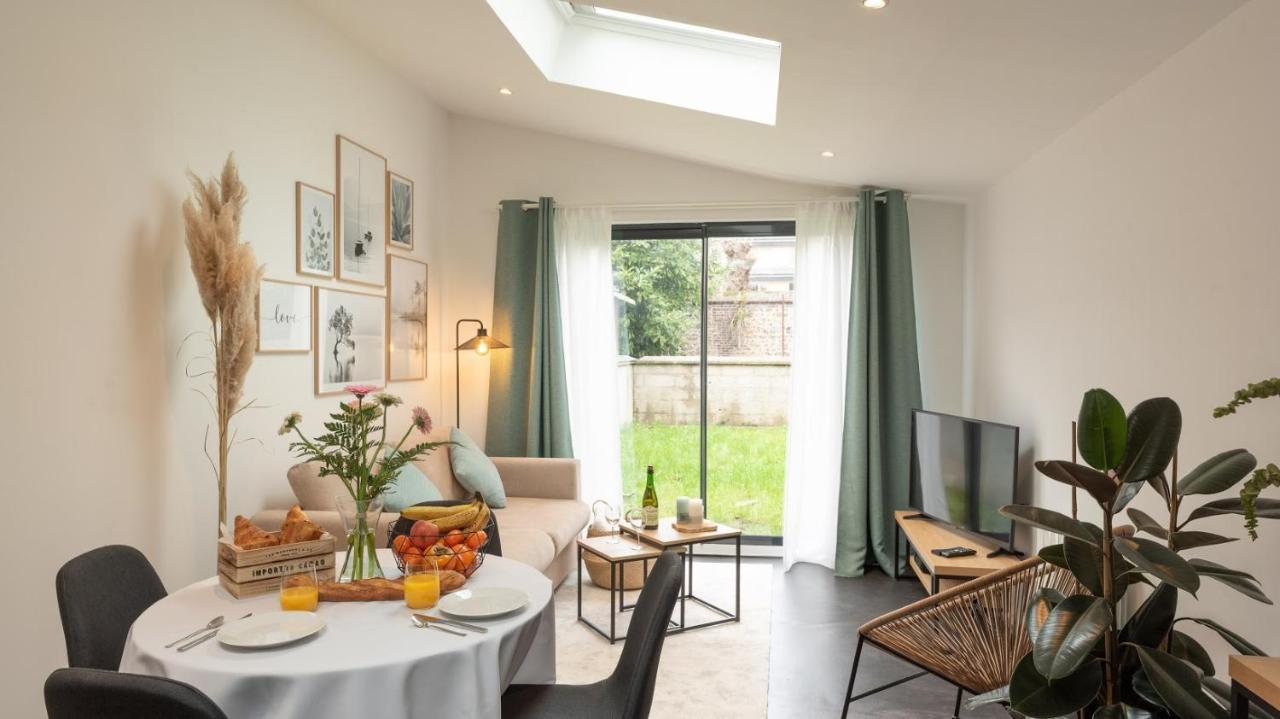 Le Nid Douillet : Superbe Appartement + Jardin privatif Rouen Extérieur photo