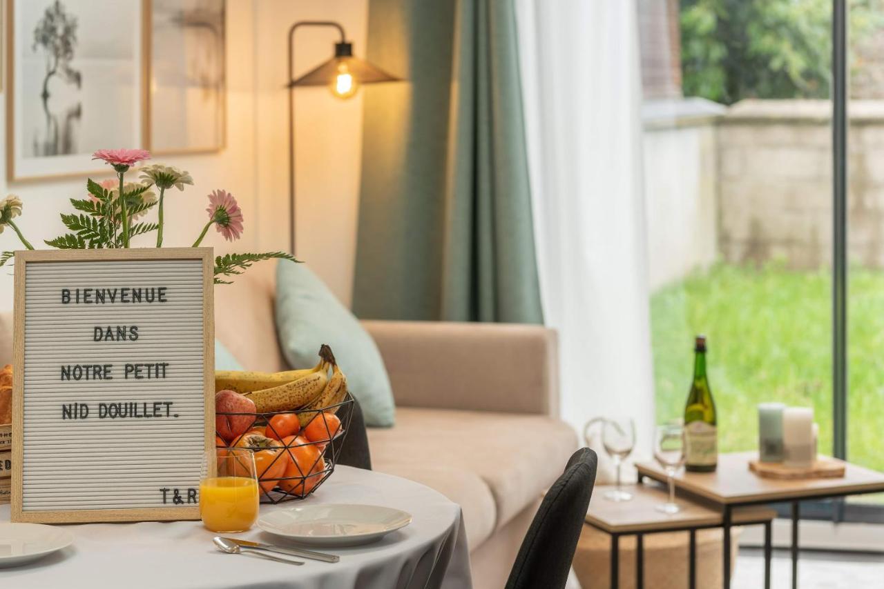 Le Nid Douillet : Superbe Appartement + Jardin privatif Rouen Extérieur photo